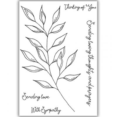 Julie Hickey Designs Clear Stamps - Loving Thoughts